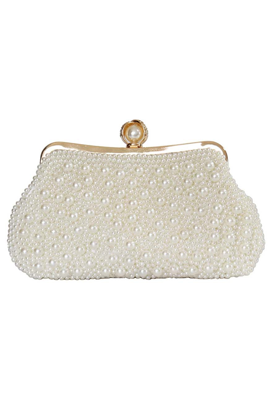 Formal Party Pearls Chain Handbag