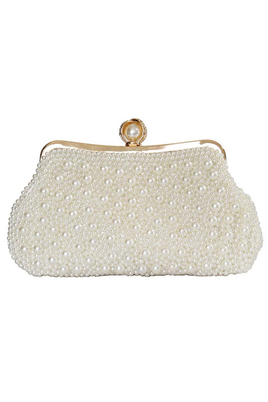 Formal Party Pearls Chain Handbag