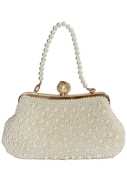 Formal Party Pearls Chain Handbag