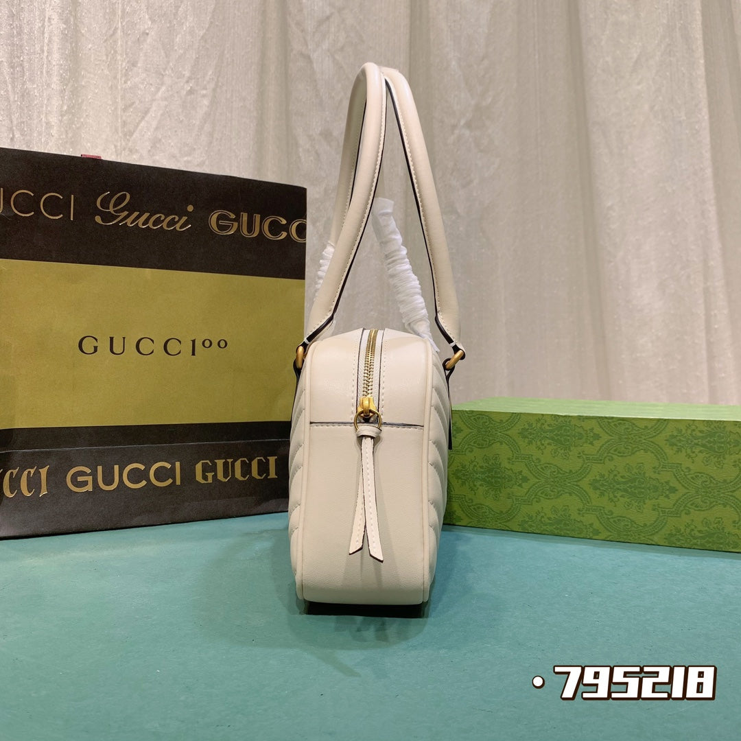 GG MARMONT SMALL TOP HANDLE BAG
