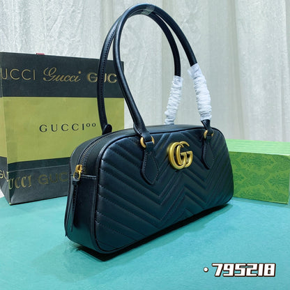 GG MARMONT SMALL TOP HANDLE BAG