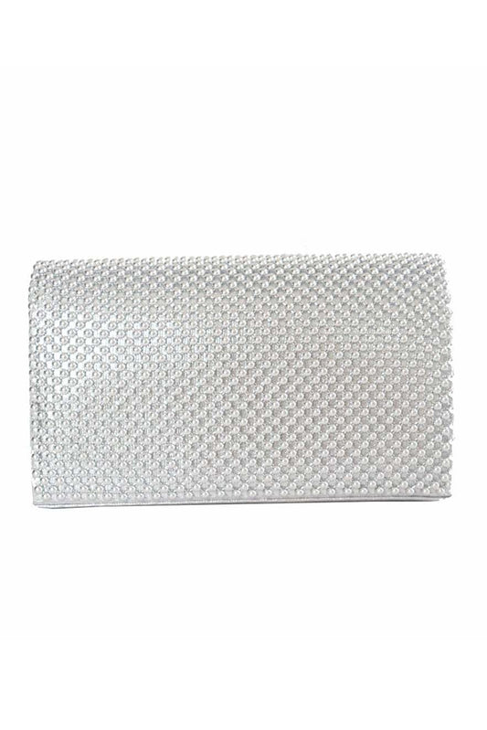 Daily Work Party Aluminum Beads Trifold Bag