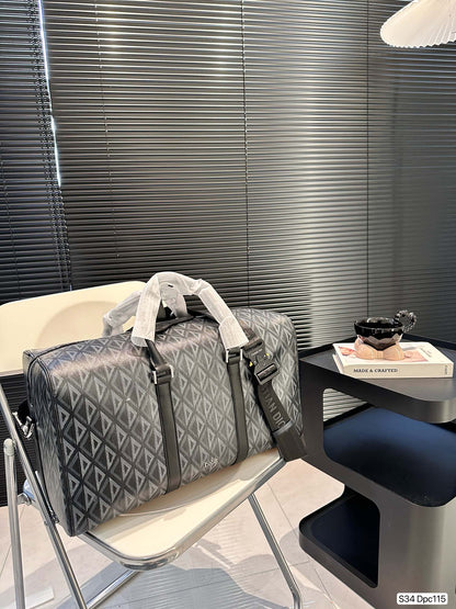 Dior Lingot 50 Bag Dior Gray CD Diamond Canvas