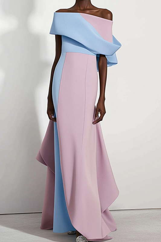 Formal Evening Party Dress Gown Off Shoulder Dress