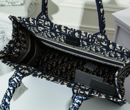 Dior Book Tote Blue