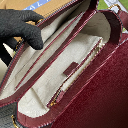 gg Horsebit 1955 Shoulder Bag Beige And Ivory For Women, Women&#8217;s Bags 9.8in/25cm gg