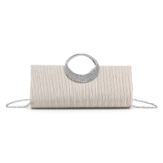 Envelope Party Bag Ruched Chain Handbag
