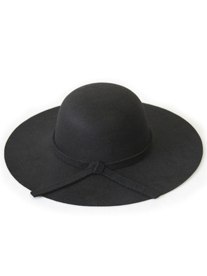 Elegant Bow Bowler Hat