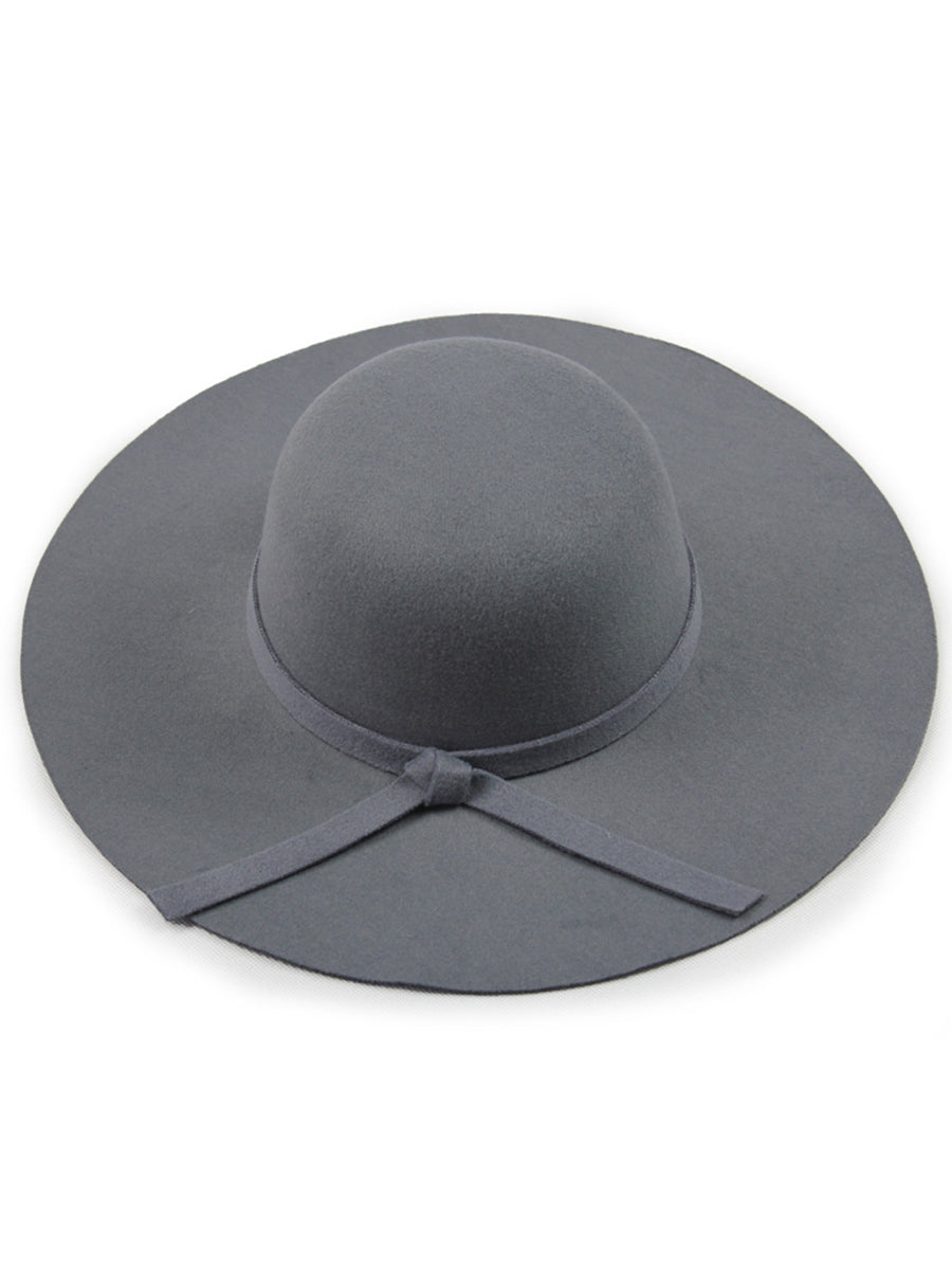 Elegant Bow Bowler Hat