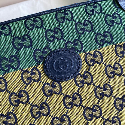 gg Multicolor Shoulder Bag In gg Multicolor Canvas For Women  9in/23cm gg  ‎626363