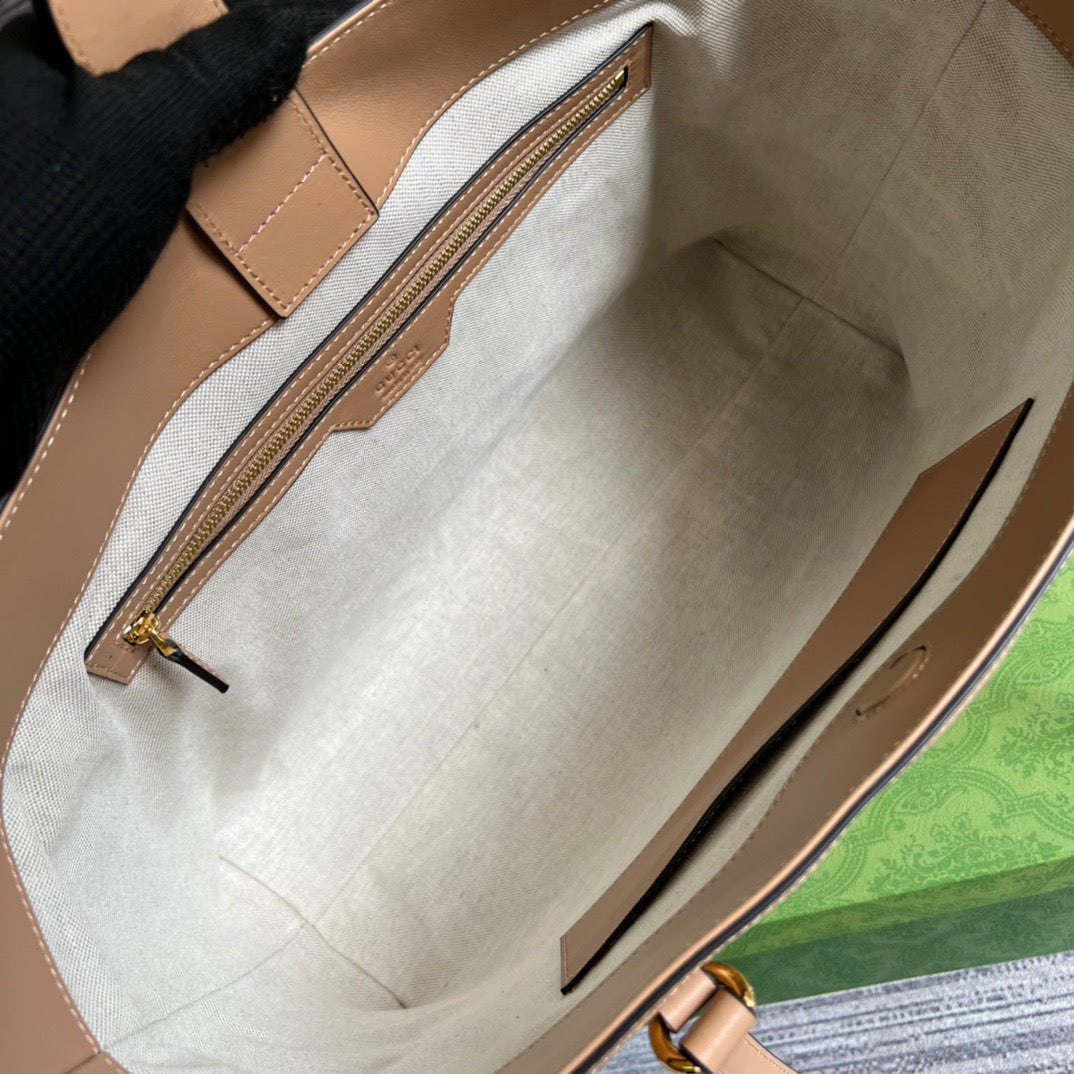 gg Medium Tote Beige For Women, Women&#8217;s Bags 15in/38cm gg ‎631685 UM8IG 9500