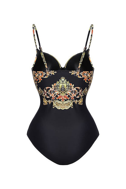3D Printed Suspender Suspender One-Piece Swimsuit and Cover-Up