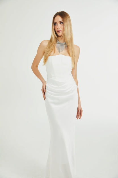 Aurore Off-Shoulder Maxi Dress