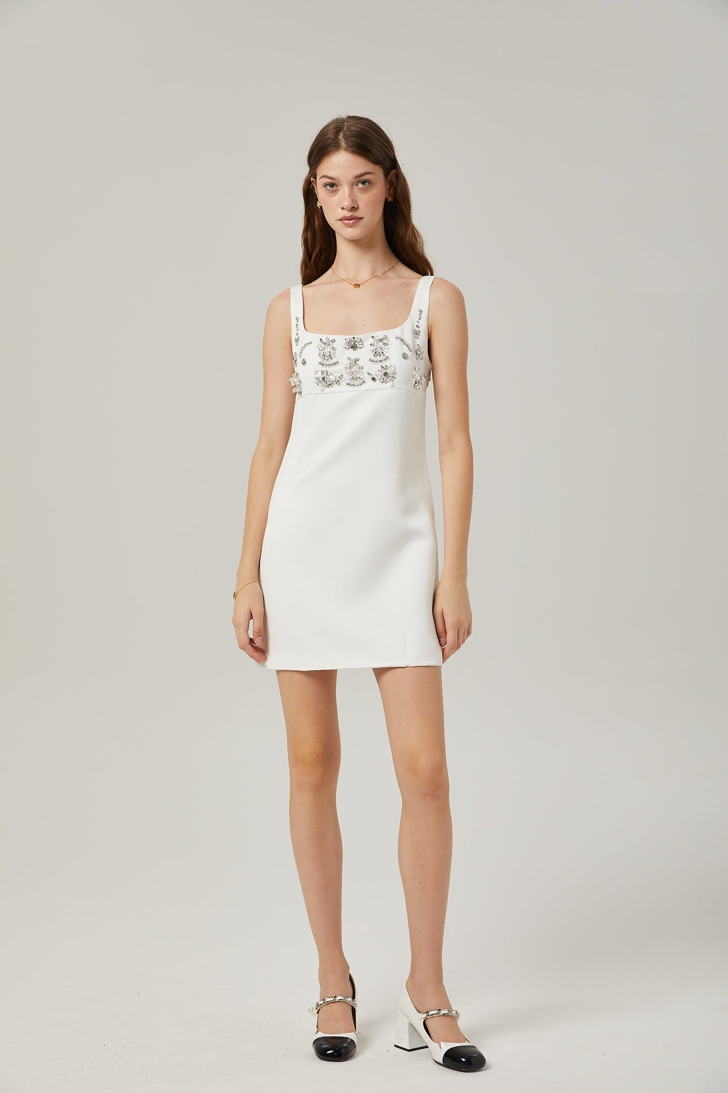 Ardelle Embellished Mini Dress