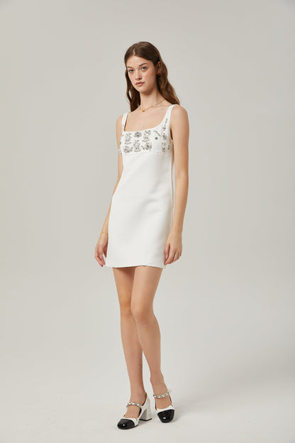 Ardelle Embellished Mini Dress