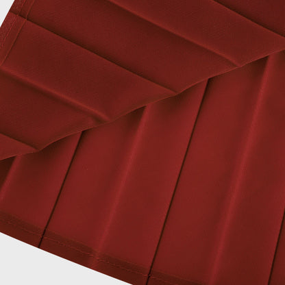 Margaux bow-tie embellished pleated top & skirt matching set