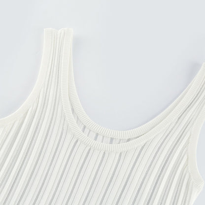 Noémie white cut-out pleated mini dress