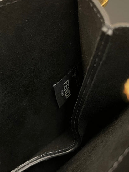 FI Touch Black Bag For Woman 19cm/7.5in