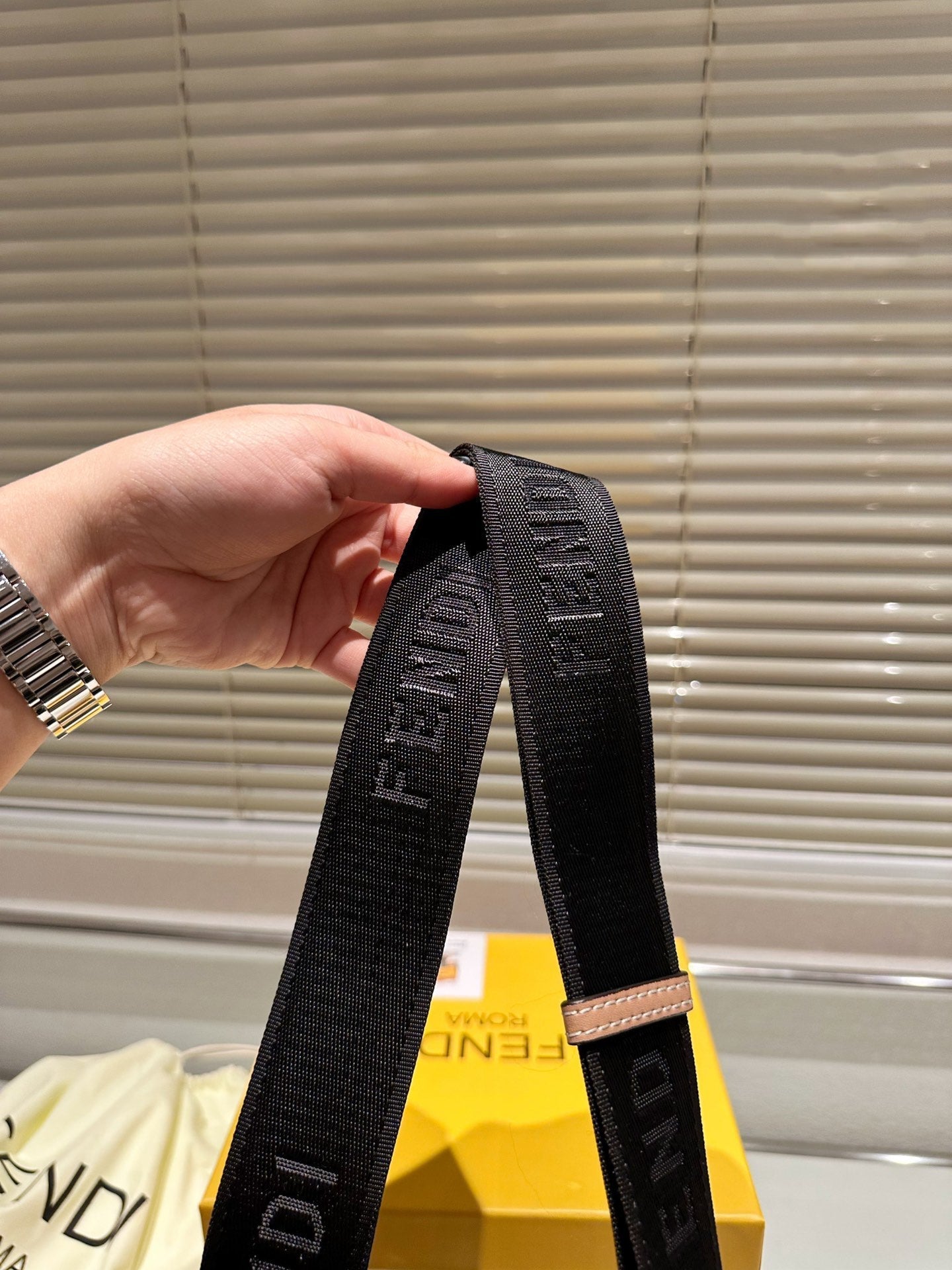 FENDI MINI BAG 7VA570 KHAKI