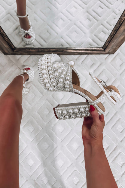 Astella Pearl Platform Heels