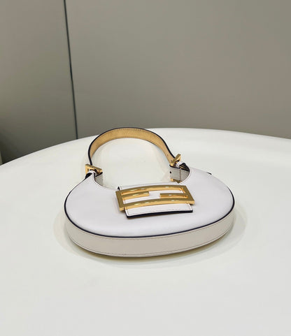 FI Cookie White For Women, Handbags, Shoulder Bags 7.4in/19cm FF 8BS065AAIWF0K7E