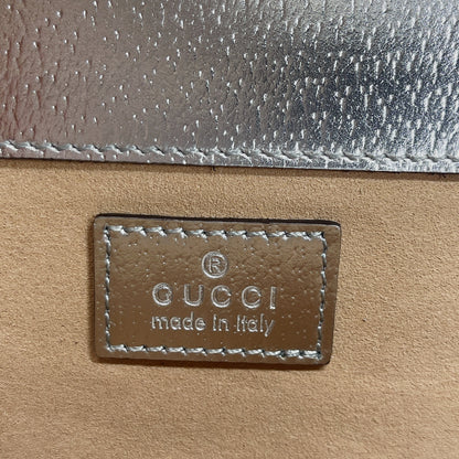gg Dionysus Small Shoulder Bag Silver For Women, Women&#8217;s Bags 10in/26cm gg 499623 1TRBN 8173