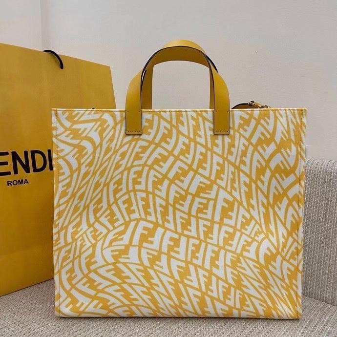 Fendi Zucca PVC Handbag