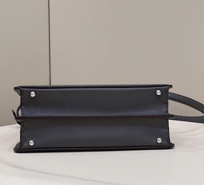 FI Peekaboo ISeeU Medium Black For Women, Handbags, Shoulder Bags 13.1in/33.5cm FF