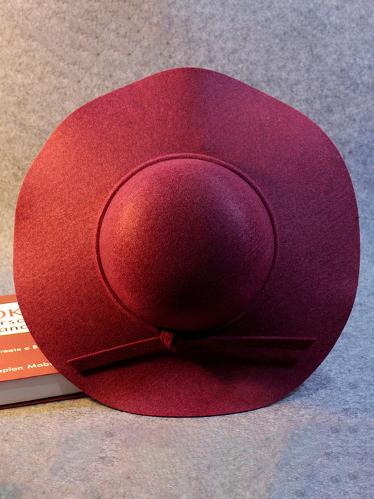 Elegant Bow Bowler Hat