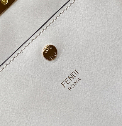 FI Way Medium White Bag For Woman 29.5cm/11.5in