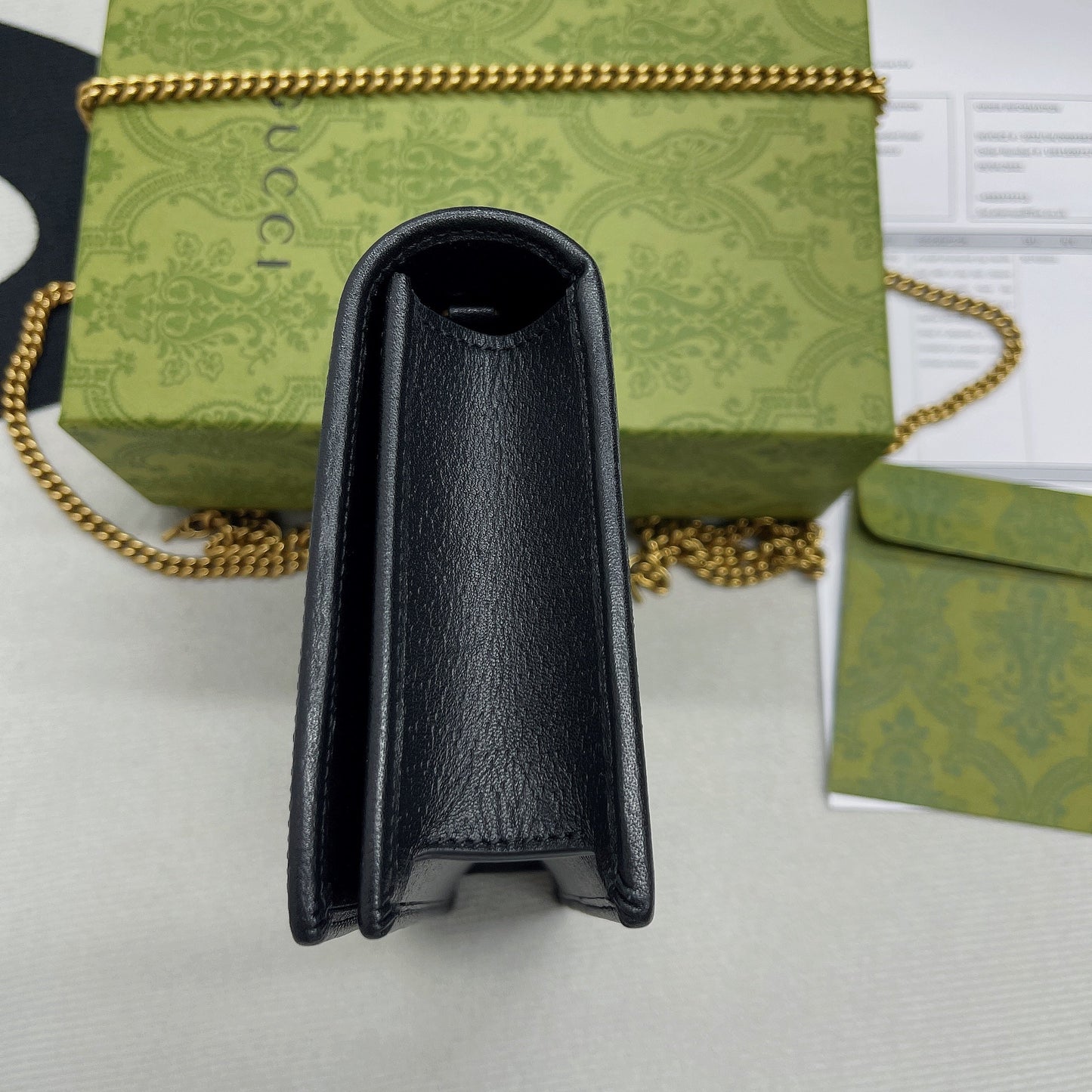gg Diana Mini Bag With Bamboo Black For Women, Women&#8217;s Bags 7.5in/19cm gg 696817 DJ20T 1000