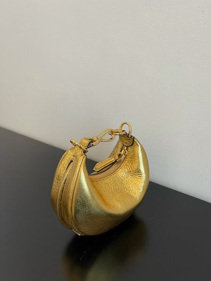 FI Nano FIgraphy Gold For Women, HandBags 6.7in/17cm FF 7AS089