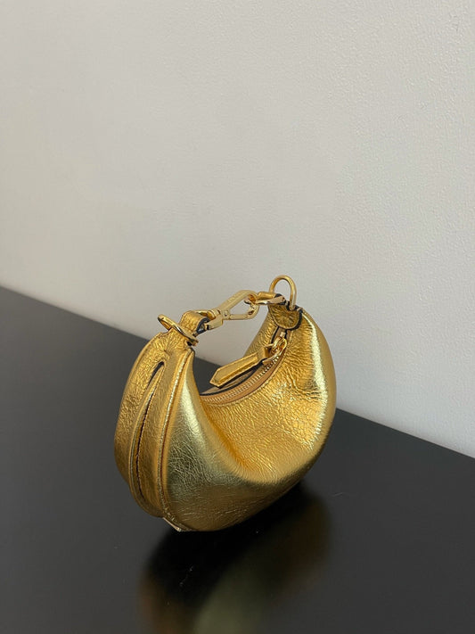 FI Nano FIgraphy Gold For Women, HandBags 6.7in/17cm FF 7AS089
