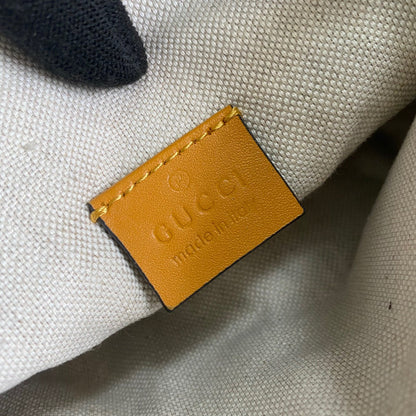 gg Embossed Belt Bag Yellow gg Embossed For Men  9.1in/23cm gg 