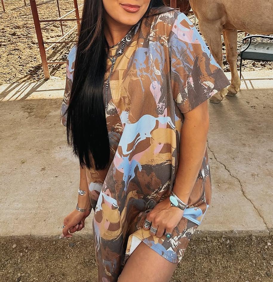 Pony Stack Dress