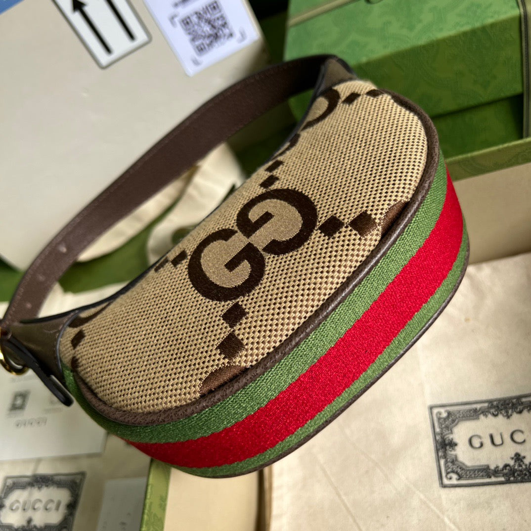 gg Ophidia Jumbo gg Mini Bag Brown For Women, Women&#8217;s Bags 7.9in/20cm gg ‎‎658551 UKMDG 2570