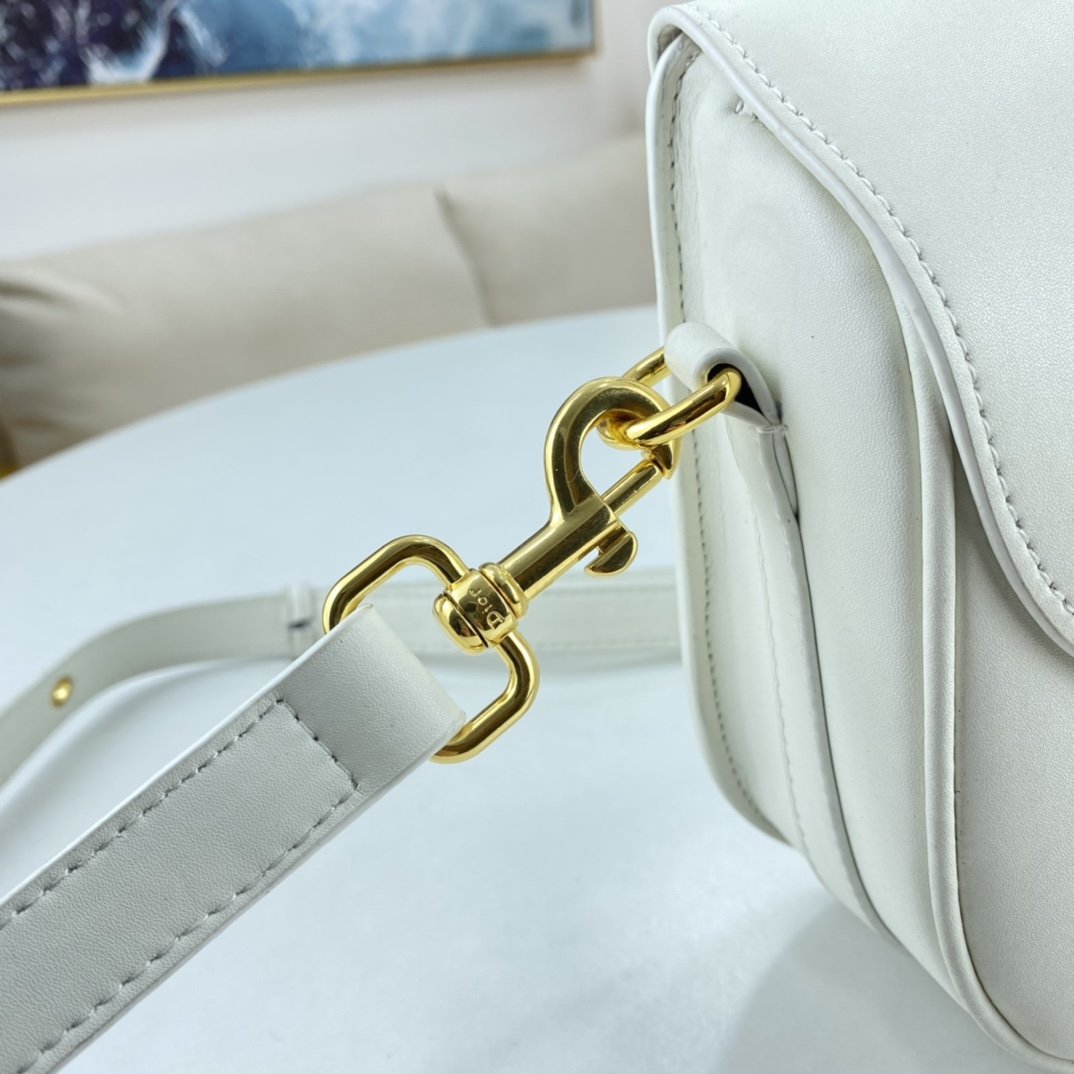 Dior Medium Dior Bobby Bag Black Box Calfskin Women