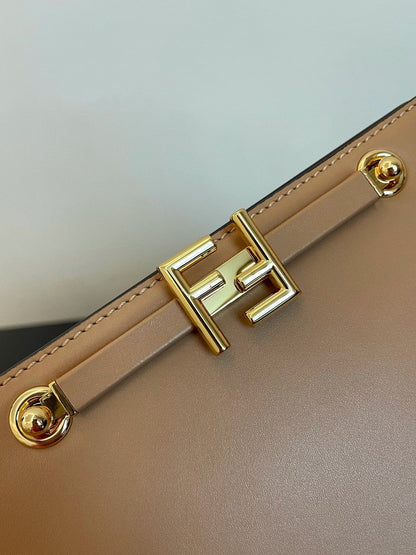 FI Touch Beige Bag For Woman 19cm/7.5in
