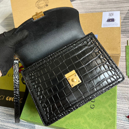 gg Ophidia Small gg Top Handle Bag Balck For Women, Women&#8217;s Bags 9.8in/25cm gg