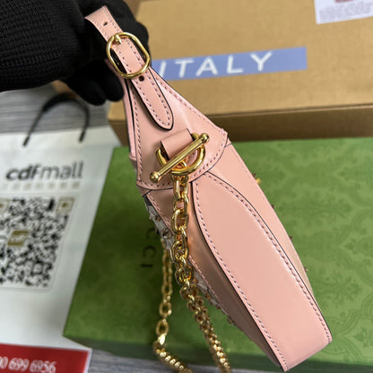 gg Jackie 1961 Mini Shoulder Bag Light Pink For Women, Women&#8217;s Bags 7.5in/19cm gg