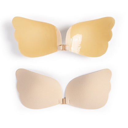 Adhesive Strapless Bra For Women Sticky Invisible Push Up Silicone Bra For Backless Dress Clasp Bras