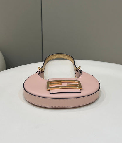 FI Cookie Pale Pink For Women, Handbags, Shoulder Bags 7.4in/19cm Pink FF 8BS065AAIWF14N1