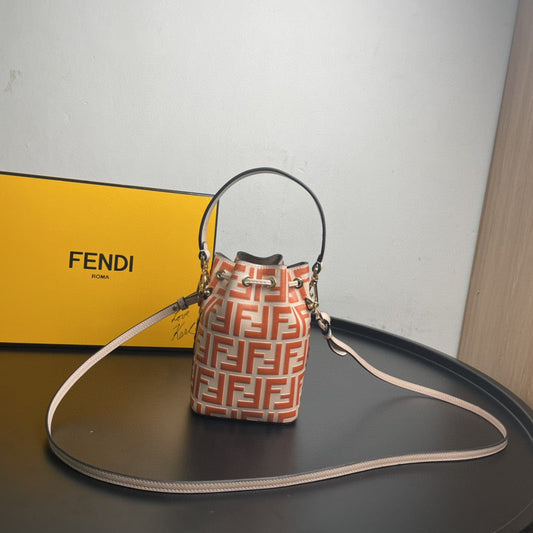 FI Mon Tresor Orange Mini Bag For Woman 18cm/7in