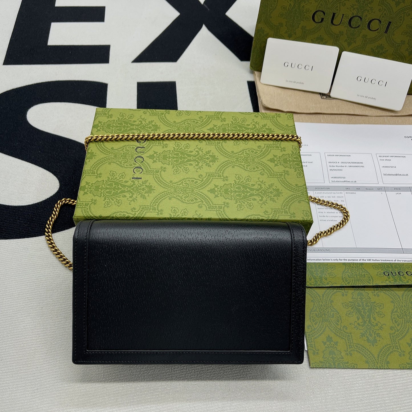 gg Diana Mini Bag With Bamboo Black For Women, Women&#8217;s Bags 7.5in/19cm gg 696817 DJ20T 1000