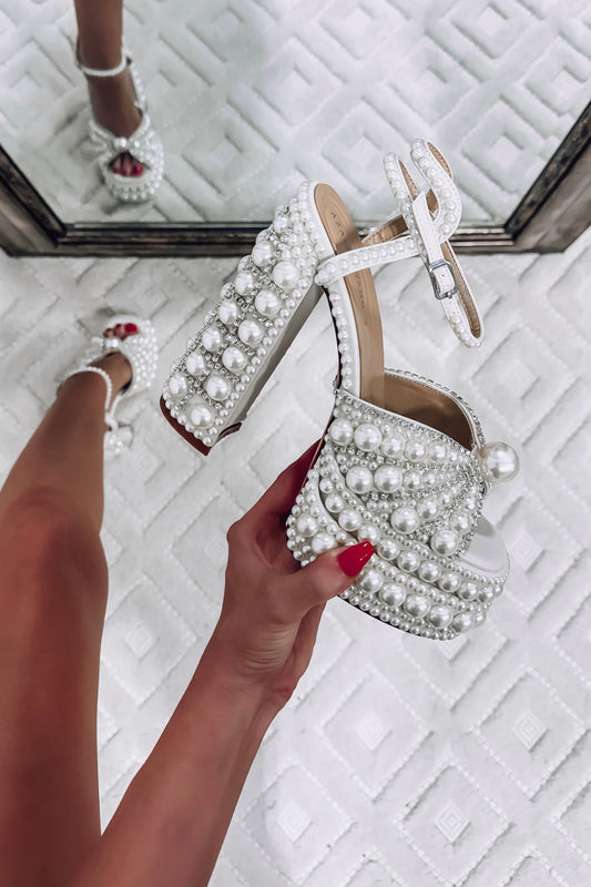 Astella Pearl Platform Heels
