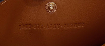 FI Baguette White with Embroidery Medium Bag For Woman 28cm/11in
