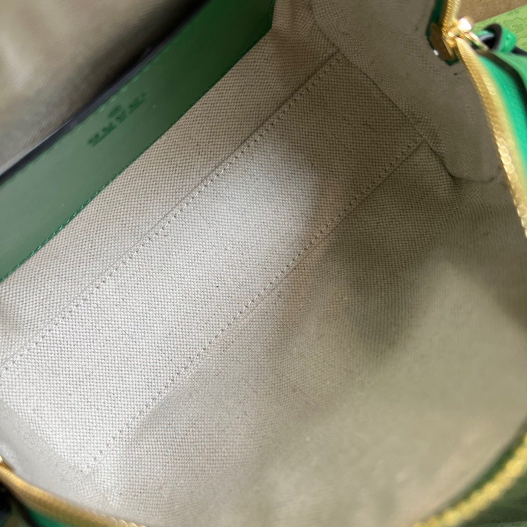 gg Matelasse Top Handle Bag Green For Women, Women&#8217;s Bags 7.5in/19cm gg 702251 UM8HG 3389