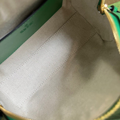 gg Matelasse Top Handle Bag Green For Women, Women&#8217;s Bags 7.5in/19cm gg 702251 UM8HG 3389