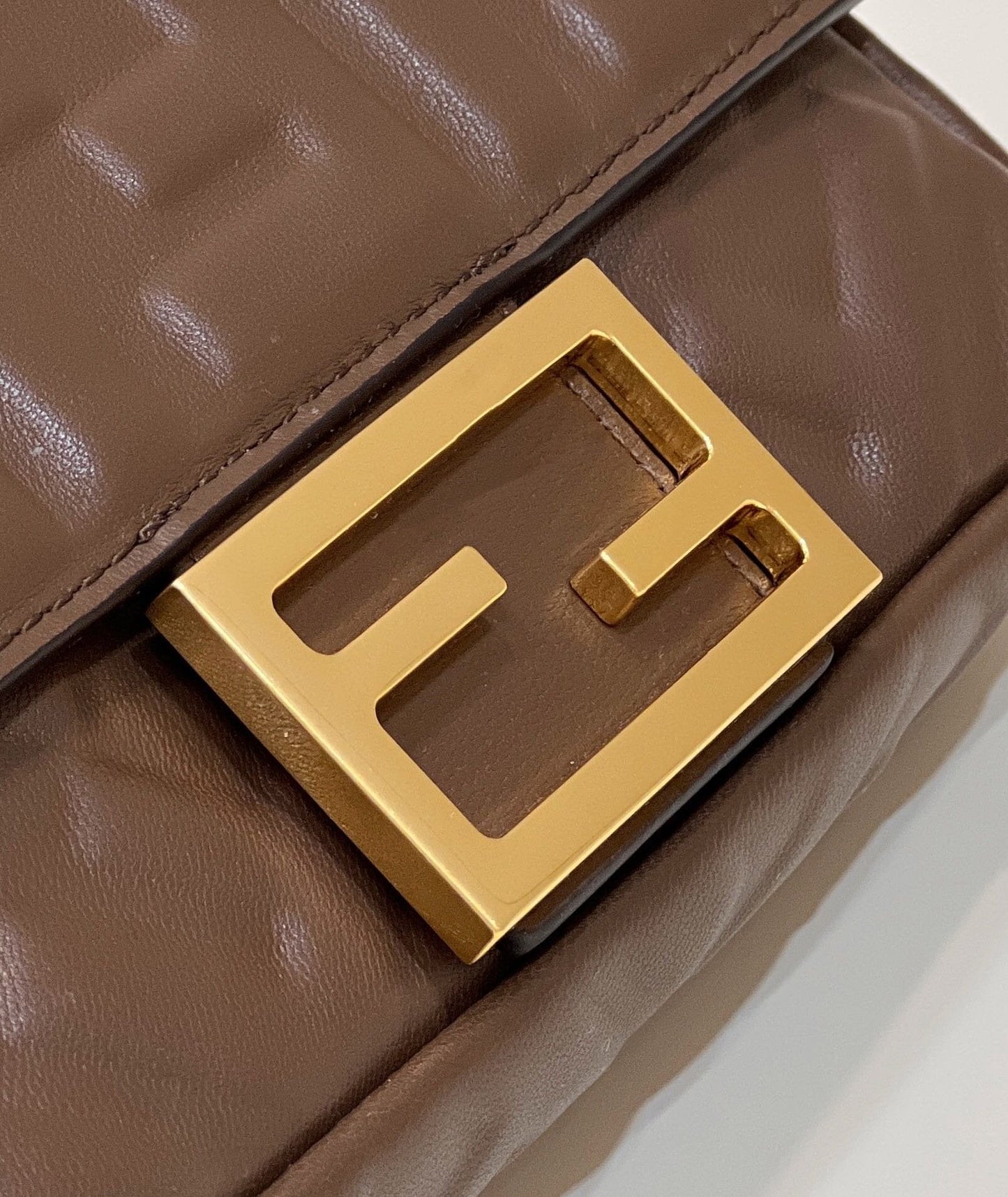 FI Baguette Brown For Women, Handbags, Shoulder And Crossbody Bags 7.5in/19cm FF 8BS017