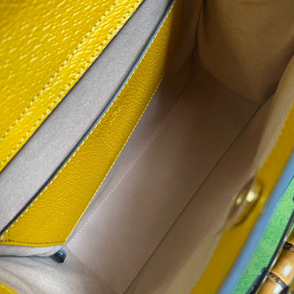 gg Diana Small Tote Bag Yellow For Women, Women&#8217;s Bags 11in/27cm gg ‎